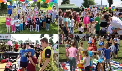 Dziecięca radość jest bezcenna! - Gminny Dzień Dziecka w Ujeździe Górnym