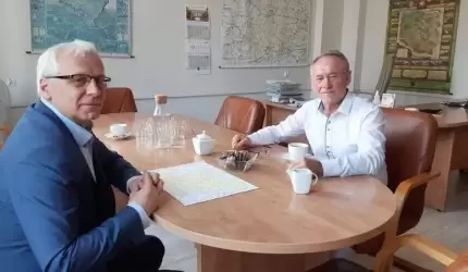 Wojewoda dolnośląski spotkał się ze starostą