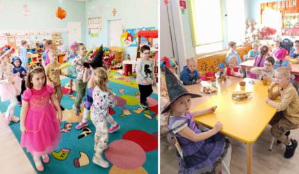 Dzień Postaci z Bajek w Przedszkolu w Ciechowie