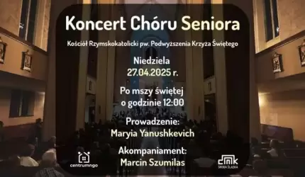 Zapraszamy na koncert Chóru Seniora w Środzie Śląskiej!