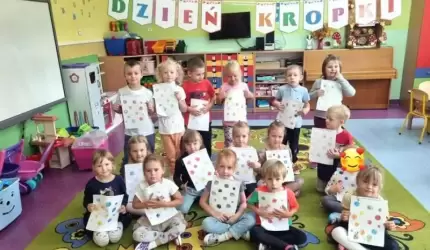 Międzynarodowy Dzień Kropki w przedszkolu nr 1