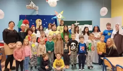 Kolędowanie Misyjne w ZSP Udanin