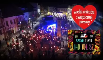 Kwota deklarowana dla WOŚP to 140.104,82 zł! #Sztab1835 średzkiego Domu Kultury dziękuje!