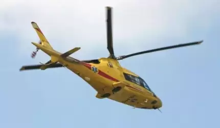 Wypadek w Krępicach. Mężczyzna trafił do szpitala