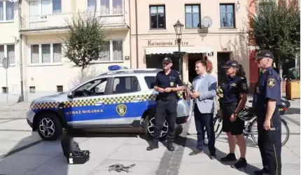Nowy samochód i dron dla Straży Miejskiej