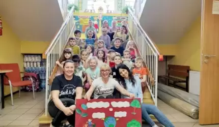 Dzień Ziemi w średzkim Przedszkolu nr 1