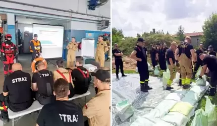 Bezpieczeństwo najważniejsze – OSP w akcji podczas szkolenia przeciwpowodziowego