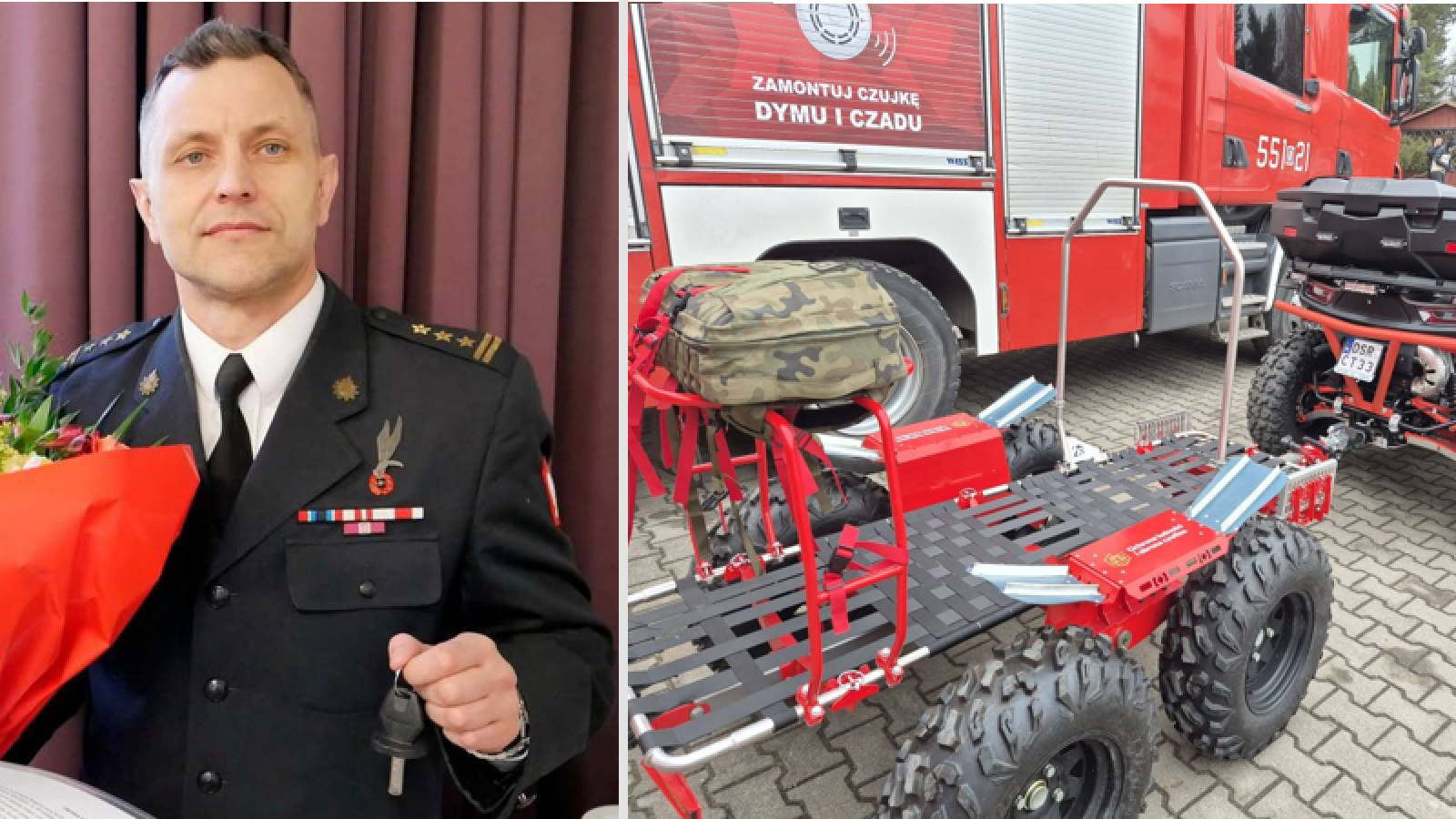 Nowy sprzęt terenowy dla strażaków zwiększy skuteczność działań
