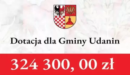 Gmina Udanin z dotacją na remont drogi Udanin - Dziwigórz