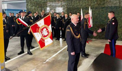 Zmiana dowództwa w Komendzie Powiatowej PSP w Środzie Śląskiej