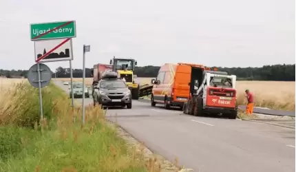 UWAGA! Utrudnienia w ruchu na drodze powiatowej nr 2020D