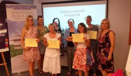 Trwają szkolenia dla bibliotekarzy z powiatu średzkiego