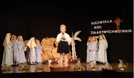 „Misterium wielkanocne” w wykonaniu przedszkolaków