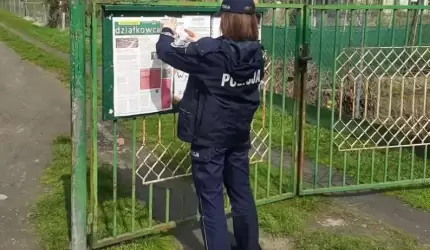 Okradał działkowców. Wpadł na gorącym uczynku