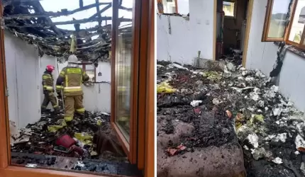 „Nasze marzenia pogrzebał pożar”