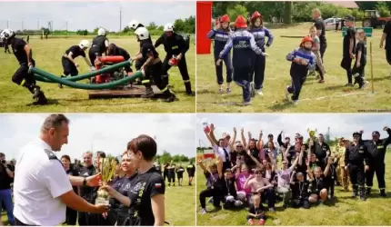 Zawody sportowo-pożarnicze Gminy Udanin rozstrzygnięte!