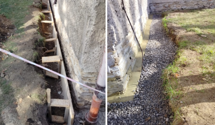 Zakończono prace przy kościele w Lusinie