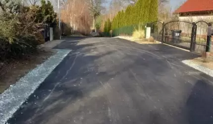 Nakładki asfaltowe na gminnych drogach