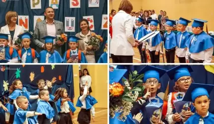 Pasowanie na ucznia w Szkole Podstawowej w Ujeździe Górnym