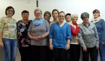 Koło Gospodyń Wiejskich w Rachowie, pierwszym w gminie Malczyce