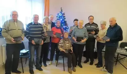 Seniorzy z gminy Malczyce otrzymali tablety