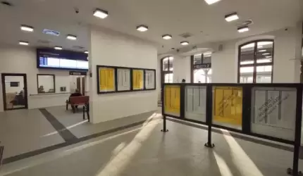 Zmodernizowany dworzec w Malczycach otwarty dla podróżnych