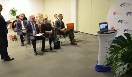 Wójt gminy Kostomłoty na spotkaniu w LSSE