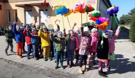 Przedszkolaki z Ciechowa powitały wiosnę!