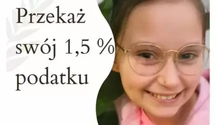 Oliwia liczy na Twoje 1,5% podatku