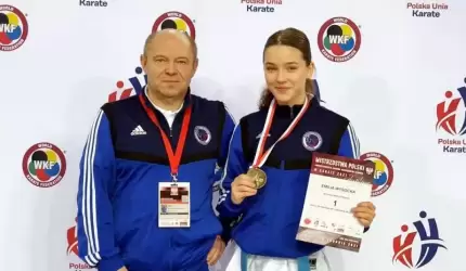 Emilia Wysocka Mistrzynią Polski w karate!