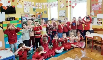 Walentynki w Przedszkolu Publicznym nr 1